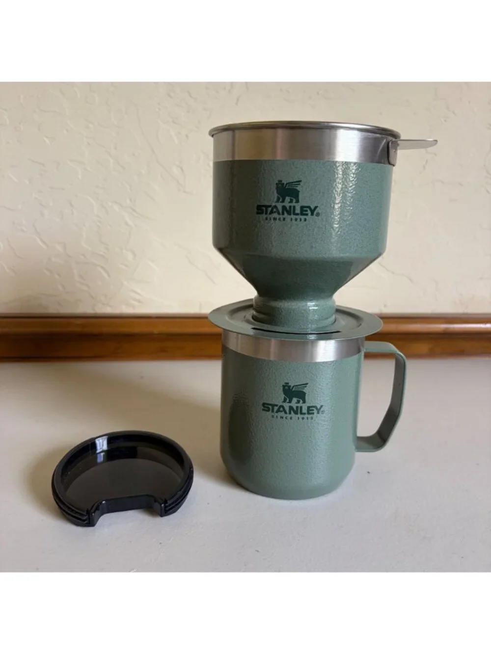 Stanley Classic Perfect-Brew Pour Over Set Hammertone Green